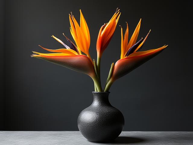 Den Arkitektoniske blomsteroppsats med rene linjer