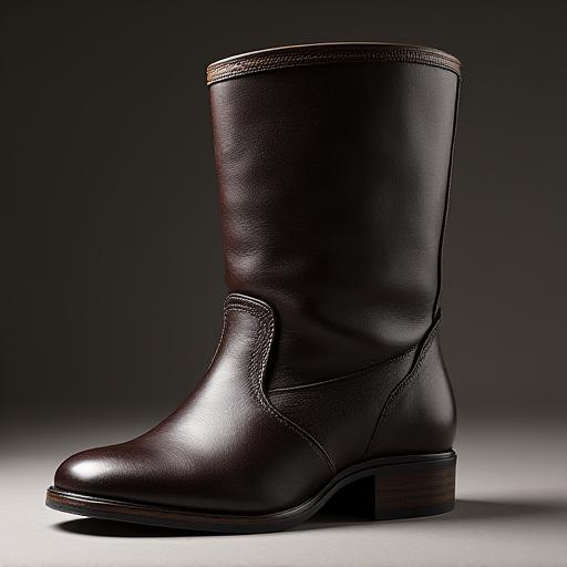 The 'Shogun' Boot, a robust and elegant leather boot.