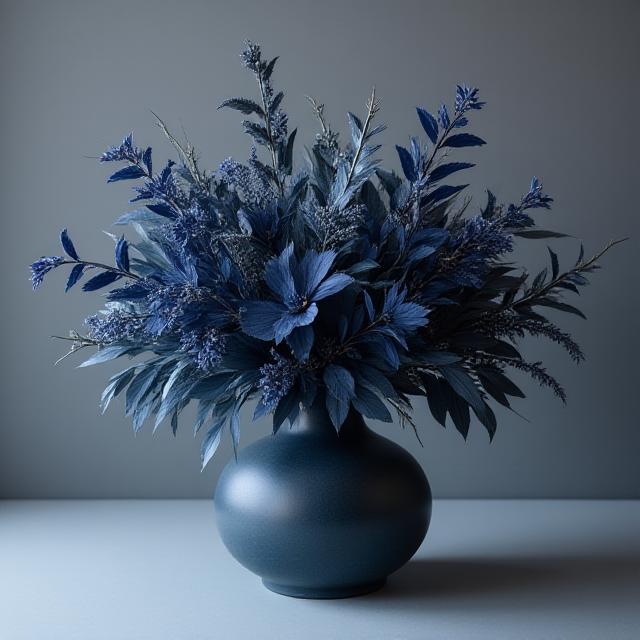 Midnight Velvet tørret arrangement